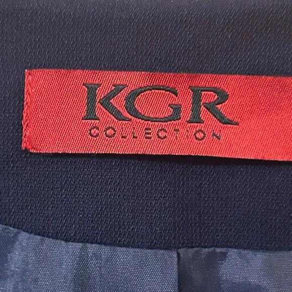 KGR COLLECTIONS Womens Wool Blazer Wool size 12 - Picture 4 of 8